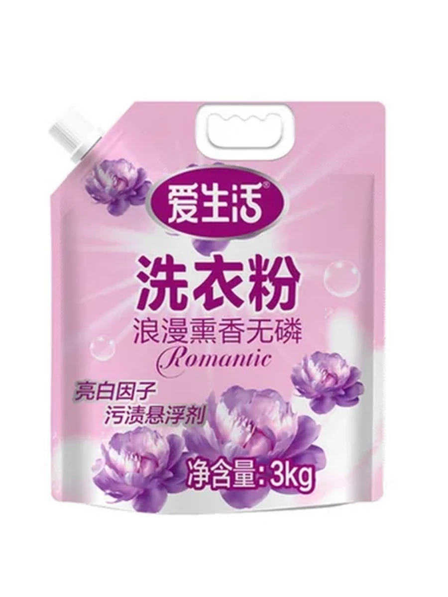 Стиральный порошок Aishenghuo Romantic 3 кг