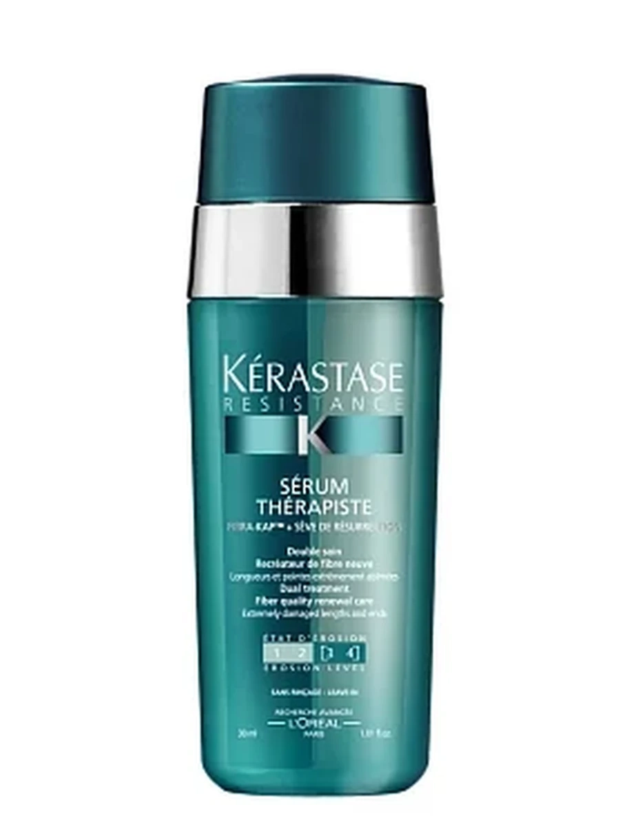 Сыворотка для восстановления сильно поврежденных волос Kerastase Resistance Serum Therapiste 30ml
