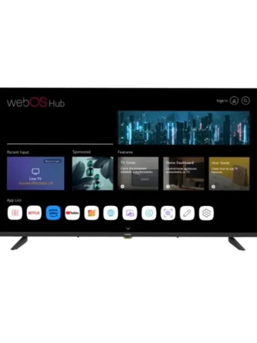 KONKA 65HK704W 165СМ, WEBOS HUB 3.0, 4K UHD, MEMC, 30WATT, ULTRASURROUNDPRO, MAGIC ПУЛЬТ, APPLE AIRPLAY, МЕТАЛЛ