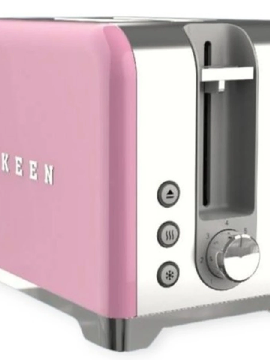 Тостер Uakeen Germany ZL-2114 розовый