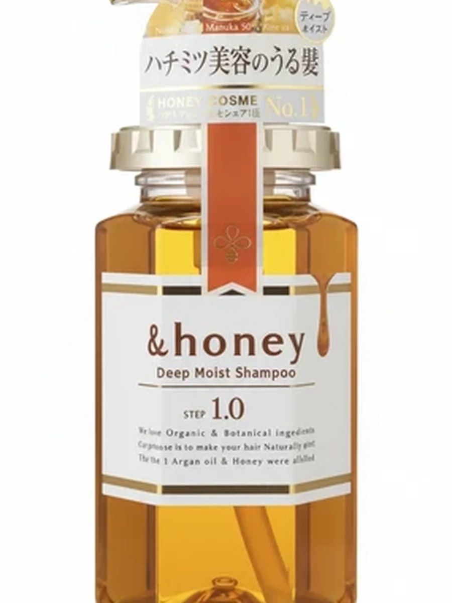 Японский шампунь &honey Deep Moist для глубокого увлажнения сухих волос