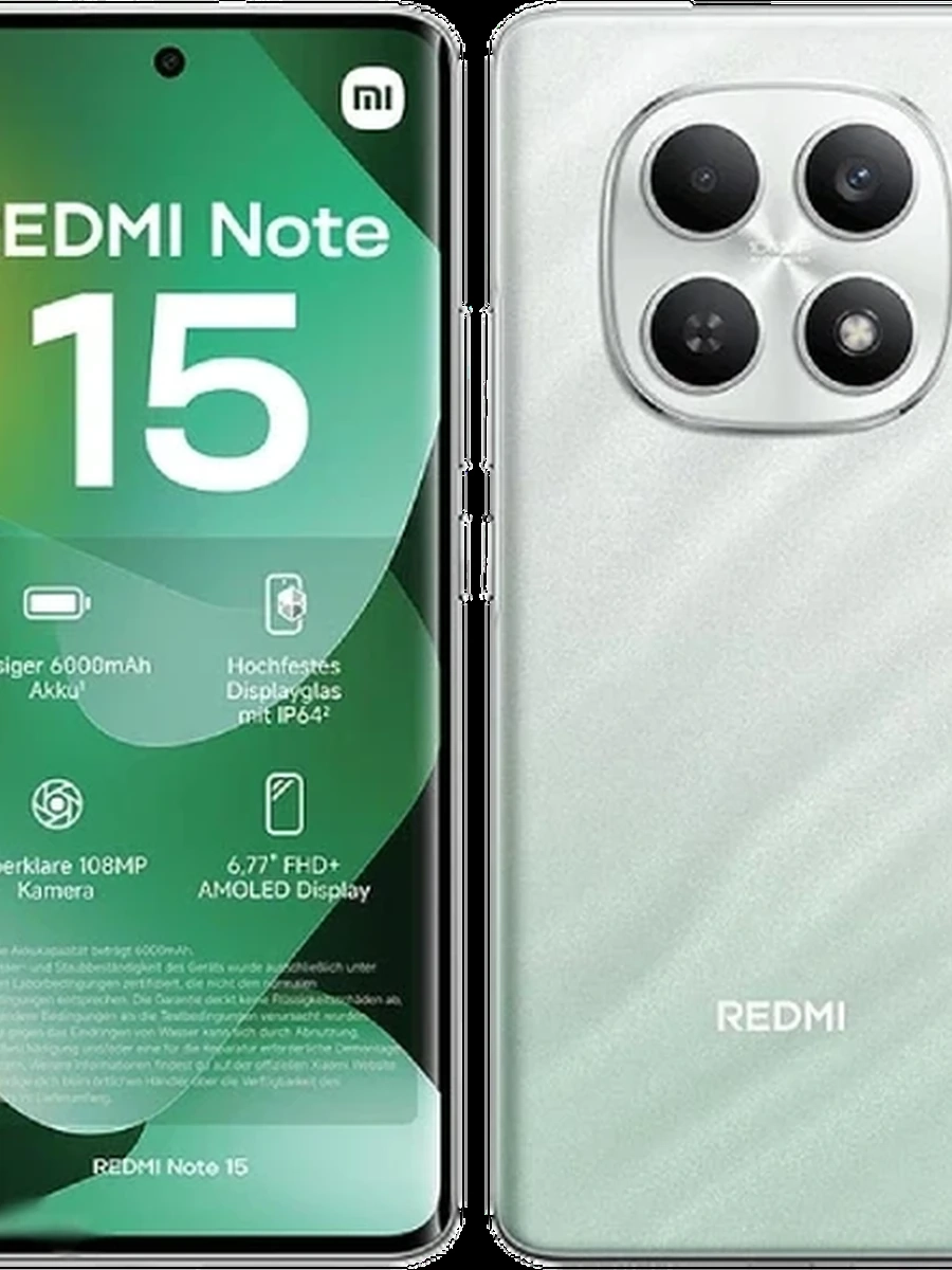 Телефон Xiaomi Redmi Note 15(6/128)4G