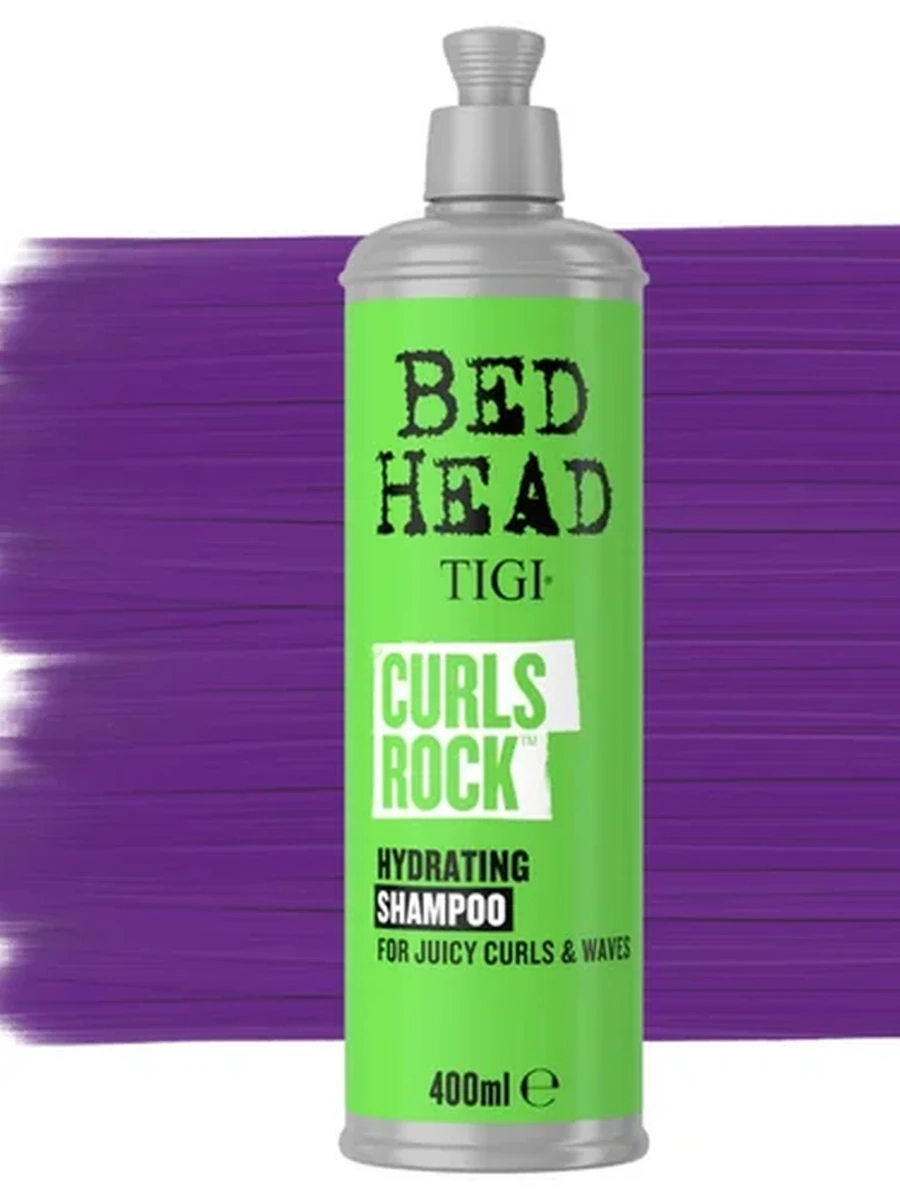 Шампунь для вьющихся волос Tigi Bed Head Curls Rock shampoo 400ml