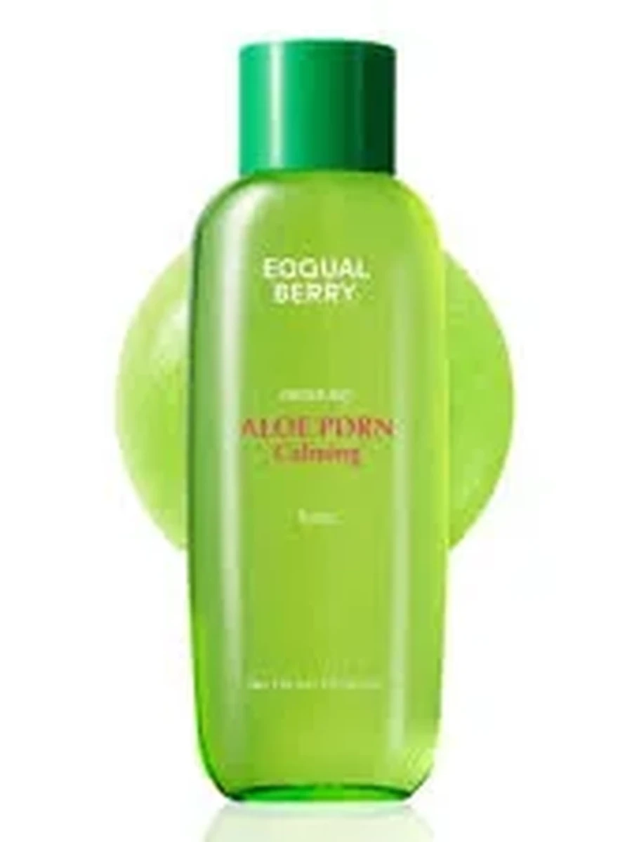 Успокаивающий тонер для лица с PDRN и алоэ вера Eqqualberry Green Aid Aloe Pdrn Calming Toner 150ml