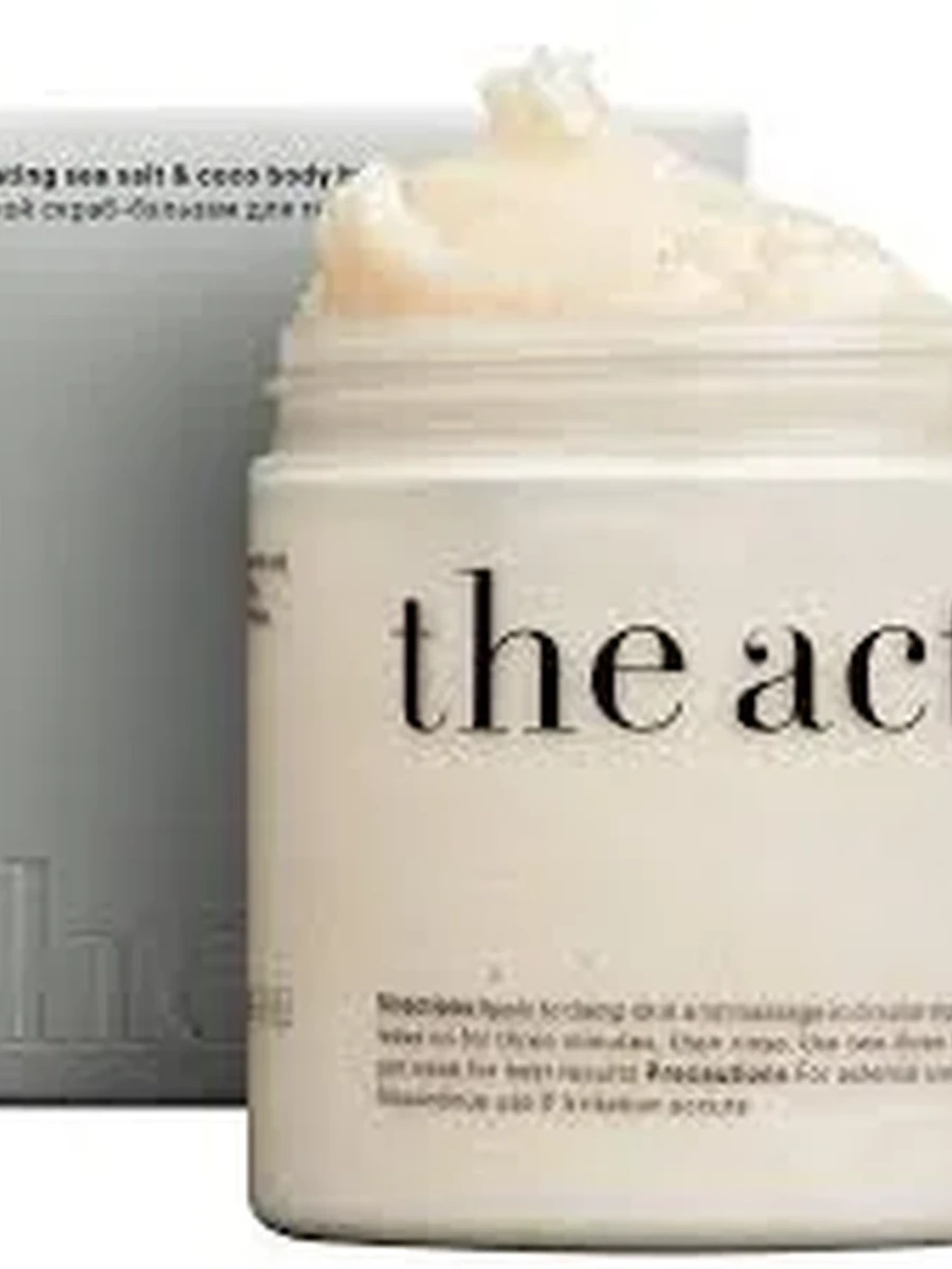 The Act Соляной скраб для тела кокосовый антицеллюлитный, 300г