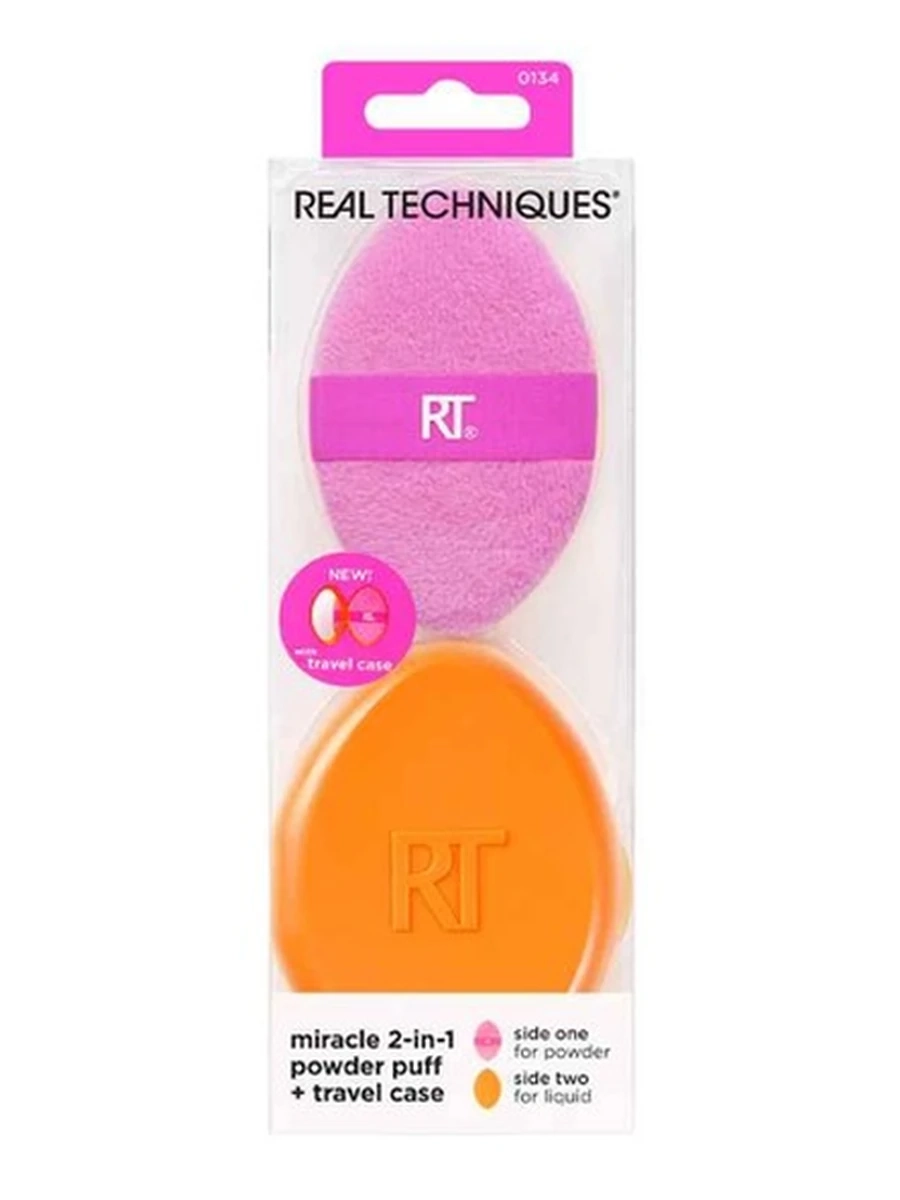REAL TECHNIQUES двусторонняя пуховка RT10013400