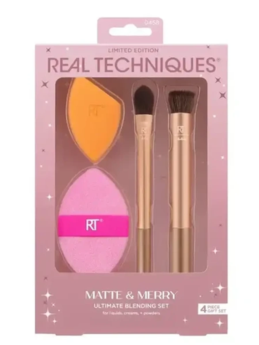 REAL TECHNIQUES Matte & Merry набор