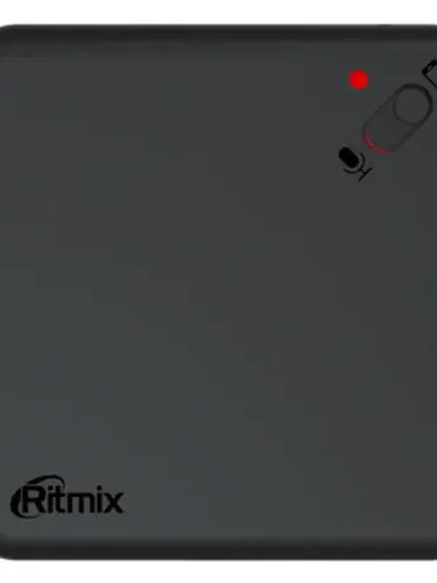 Цифровой диктофон Ritmix RR-220 16GB Black [стерео, до 188 ч]