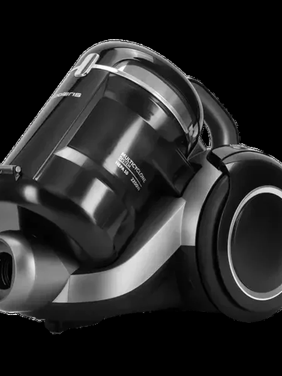 Пылесос Polaris PVC 6565 графит [2200 Вт, всасывания-650 Вт, сухая, контейнер, 2,8 л, рег. мощности на рукоятке, HEPA]