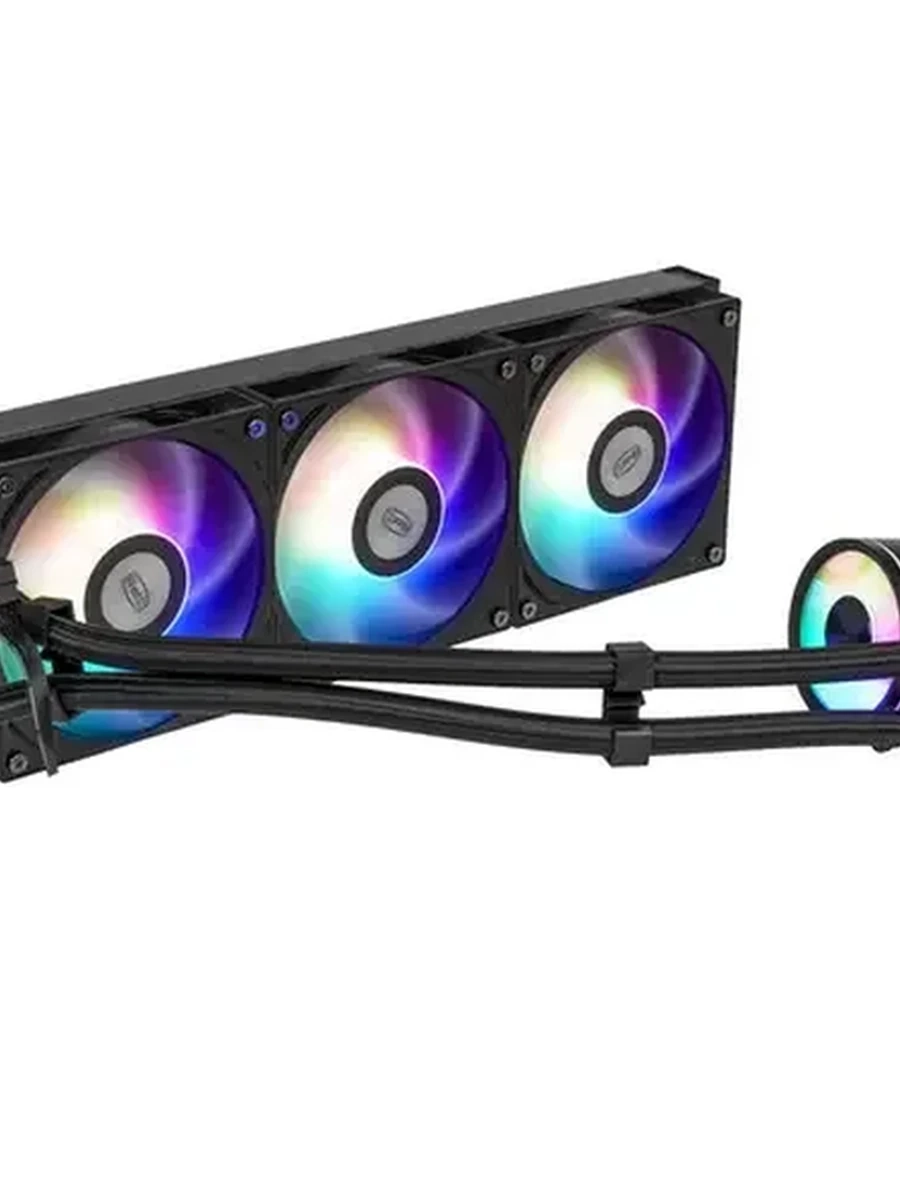 СЖО PCCooler DA360 Pro ARGB BK (394*120*27mm, 500-2200 RPM, 34dBA, TDP 300W, ARGB)