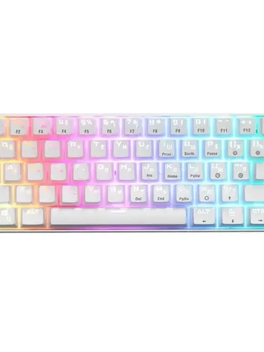 Клавиатура проводная Razer Huntsman Mini (RZ03-03392200-R3R1) [Red optical switches] White - CN