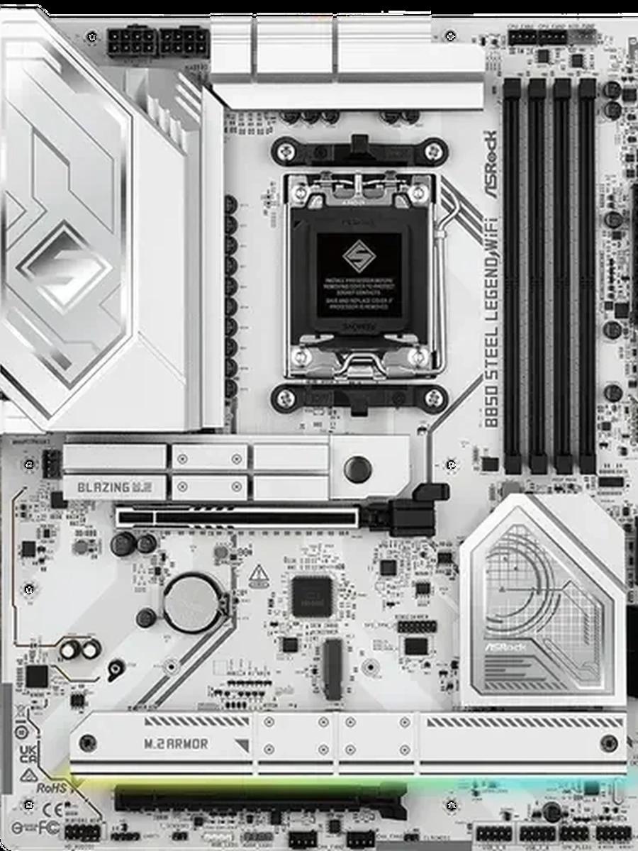 Плата ASRock AM5 B850 B850 Steel Legend WiFi