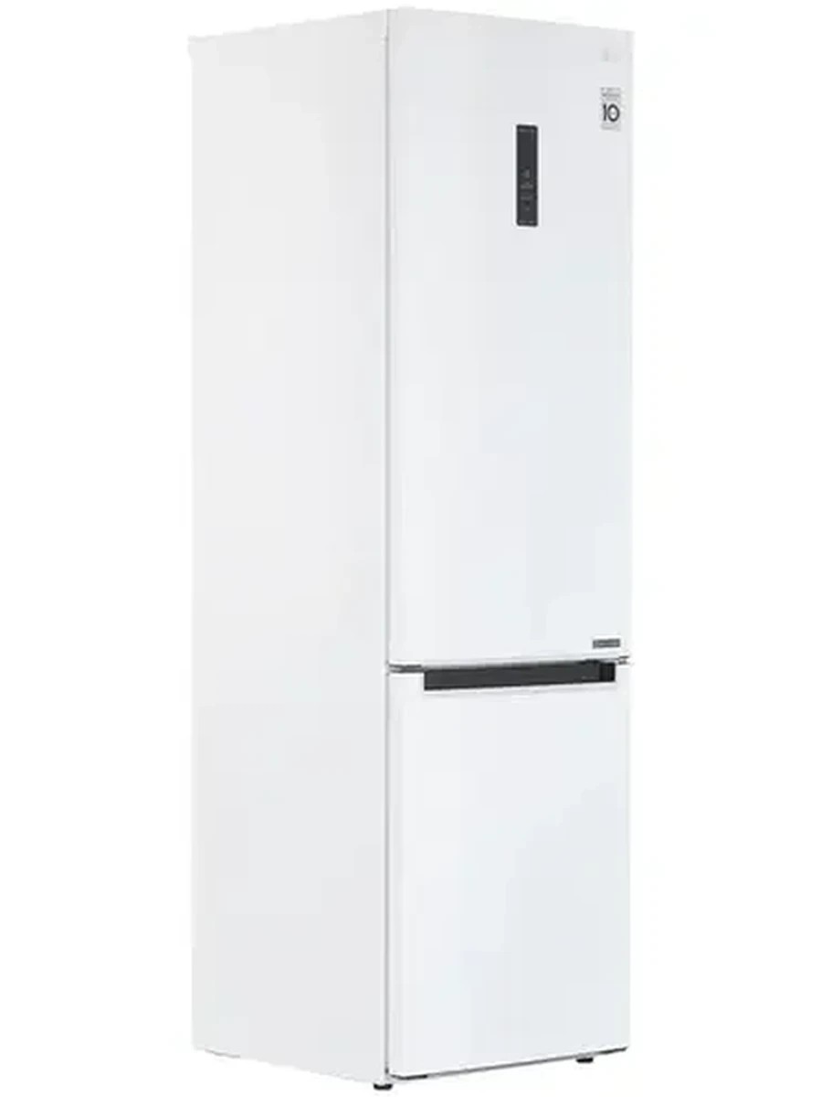 Холодильник LG GA-B509MQSL [НМК/59,5x203x68,2/384л/No Frost/Зона свежести/Инвертор/Дисплей] белый