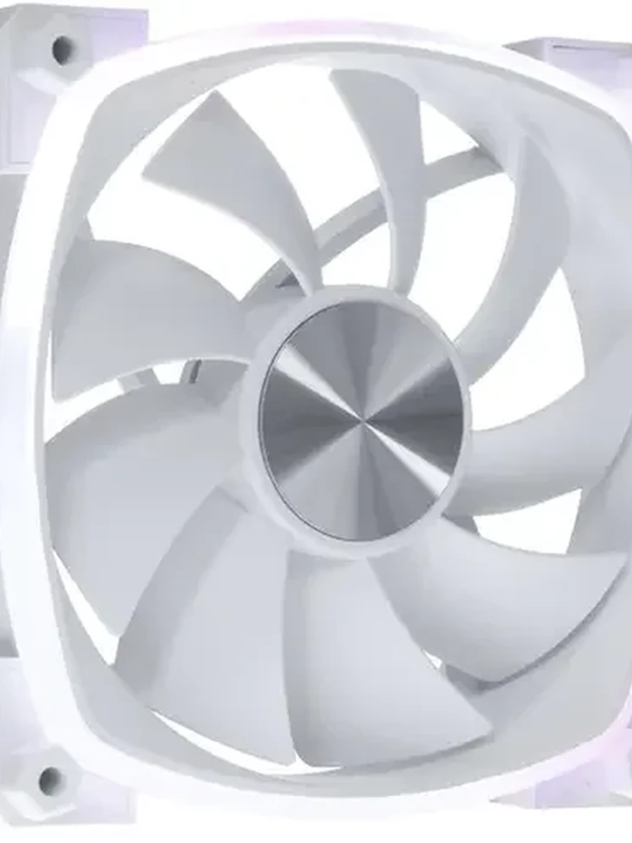 Вентиляторы охлаждения ARDOR GAMING Flame U120 white (120x120x25, 600-1600 об/мин, ARGB, 4-pin, P)