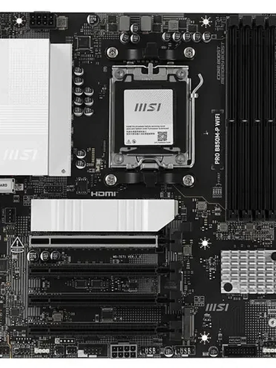 Плата MSI AM5  PRO B850M-P WIFI