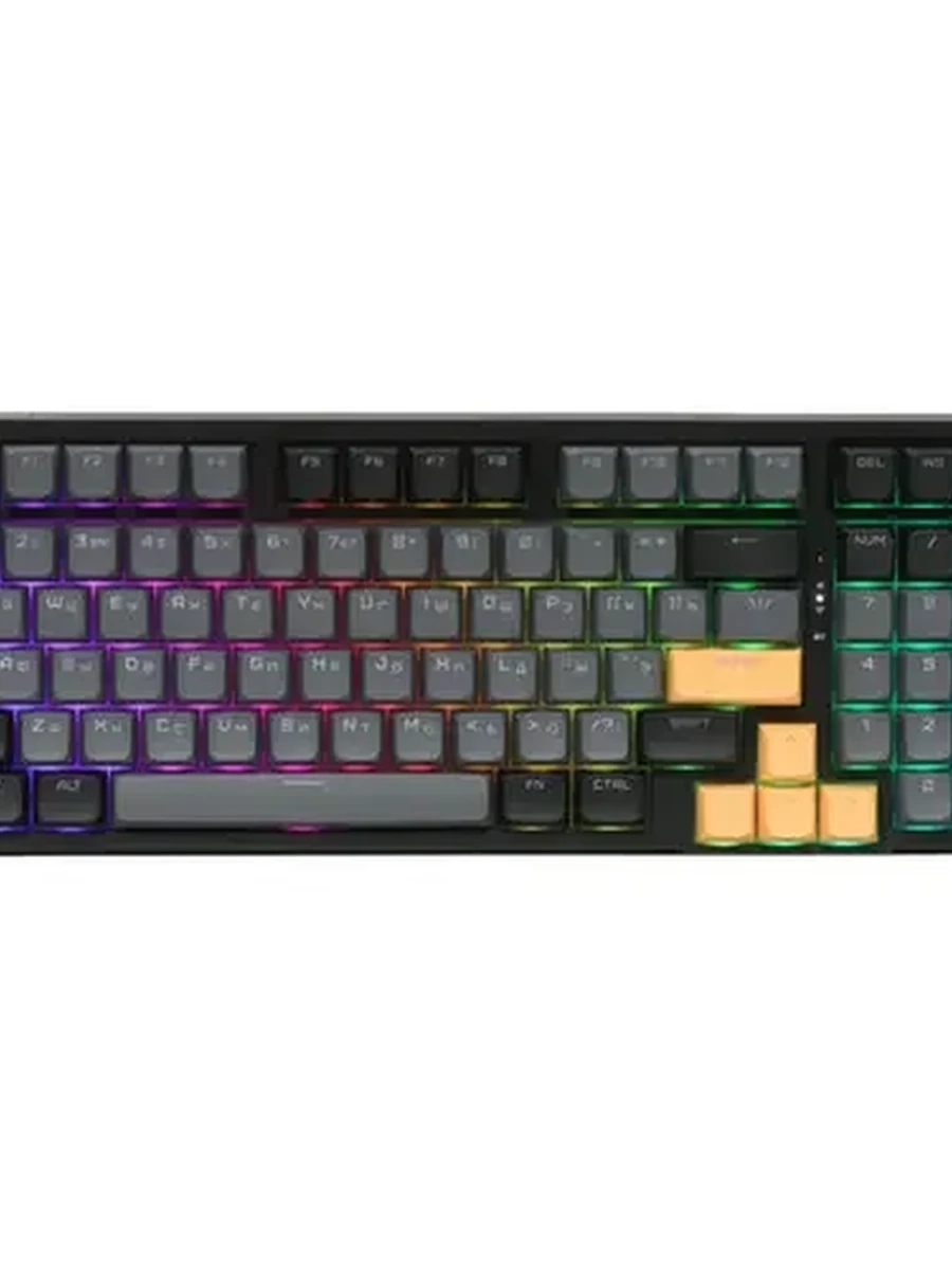 Клавиатура беспроводная ARDOR GAMING Guardian V2 (AG-ZD-Gu97AR-HS-CSA-BL) [ARDOR , 97кл, DI, PBT, RGB, hot swap, 2.4G+Bluetooth] Черная