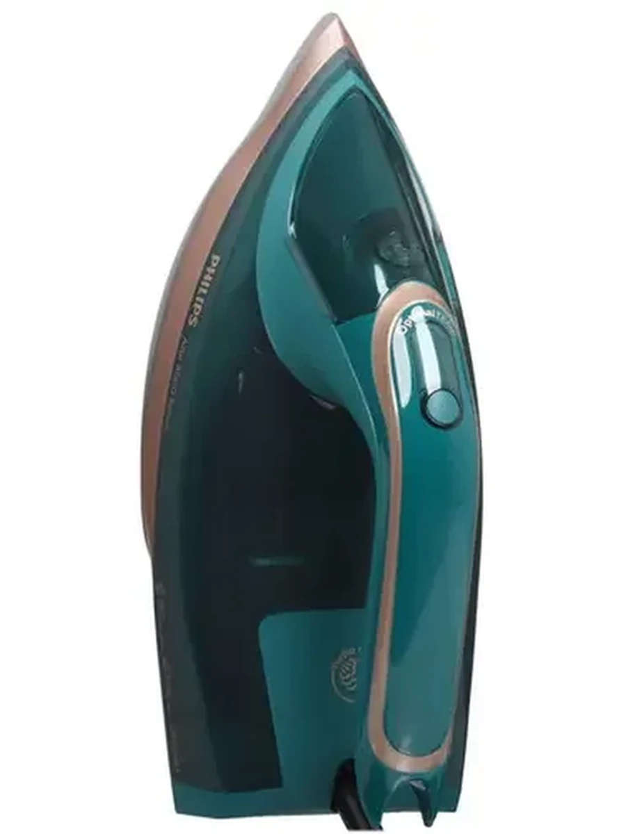 Утюг Philips Azur 8000 Series DST8030/70 [3000 Вт,пар: 70 г/мин,удар:240 г/мин, объём бака: 350 мл,AutoOff,зеленый/медный]*
