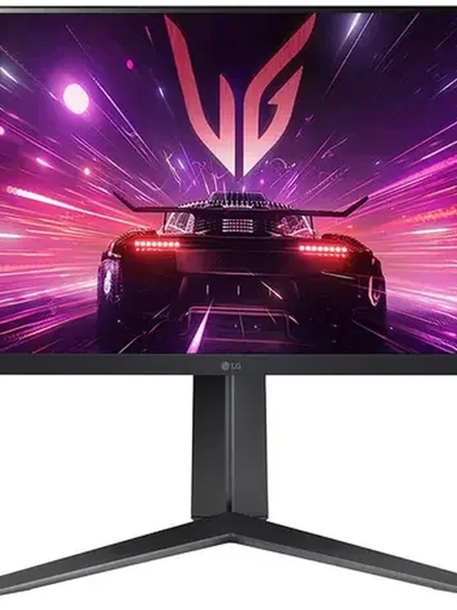 Монитор LG 23,8" 24GS65F-B [180Hz, 1920x1080, IPS, 1ms, 300 cd/m², HAS, Pivot, HDMI, DP, HDR10]