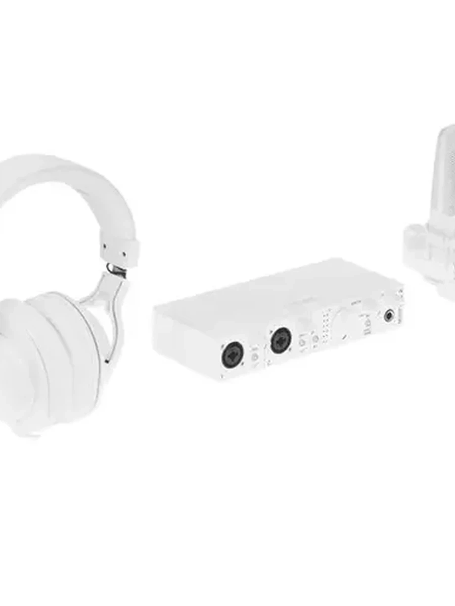 Комплект для звукозаписи Arturia MiniFuse Recording Pack White [звуковая карта, микрофон, наушники]