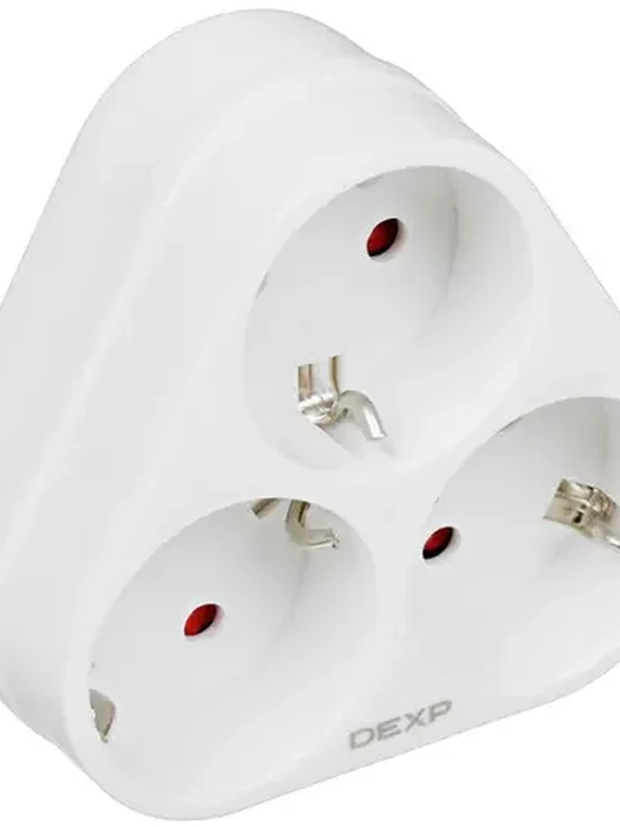 Разветвитель DEXP SE3 [3 Розетки/16A/(Белый)]