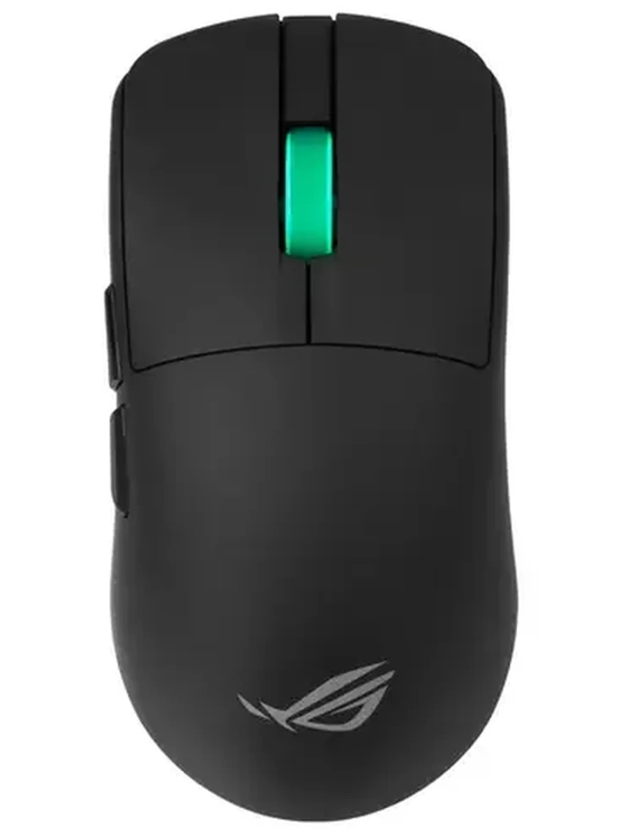 Мышь беспроводная/проводная ASUS ROG Harpe II Ace черный [42000 dpi, светодиодная, ROG AimPoint Pro, подсветка, ПО, кнопки - 5]