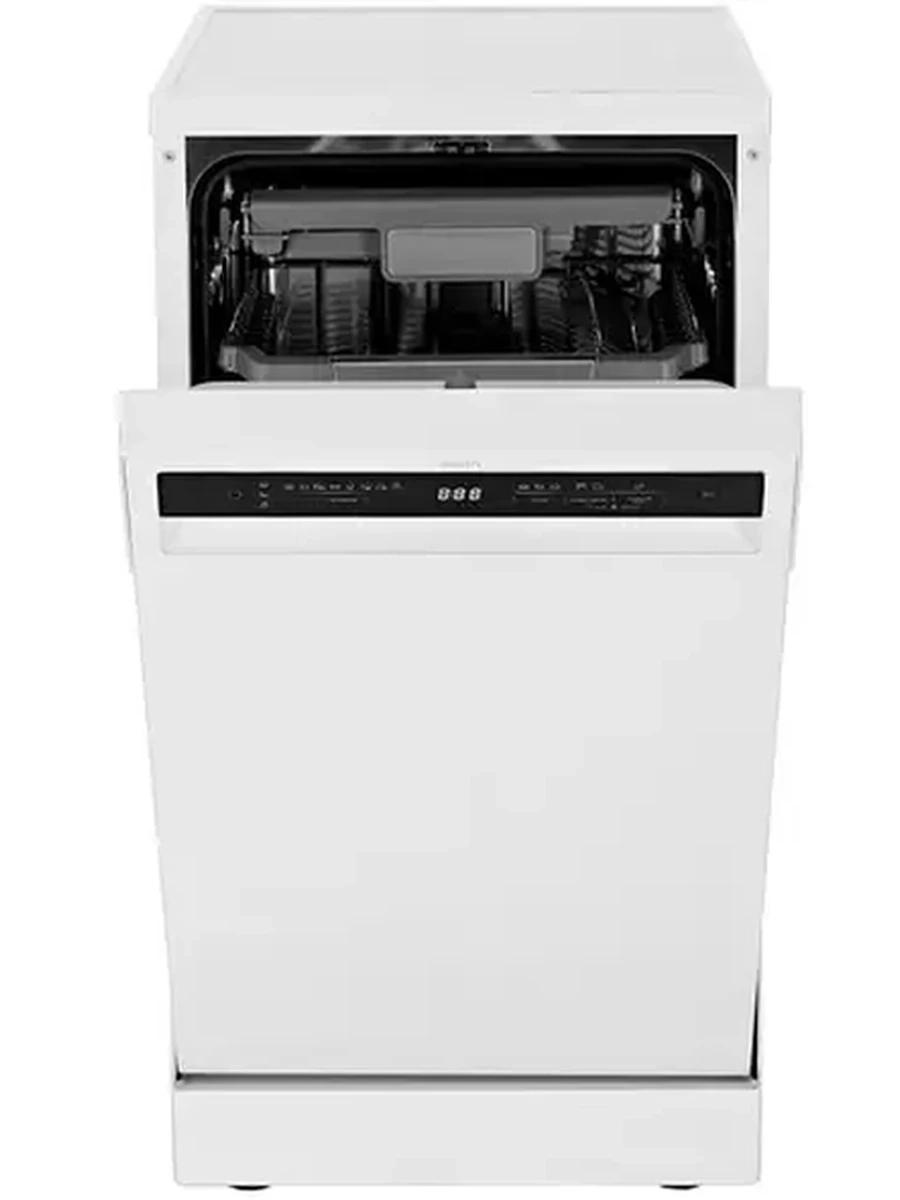 Посудомоечная машина Eigen F451W  [45 см, 3 корз., 10 компл., инвертор, 1/2 загр., белый]