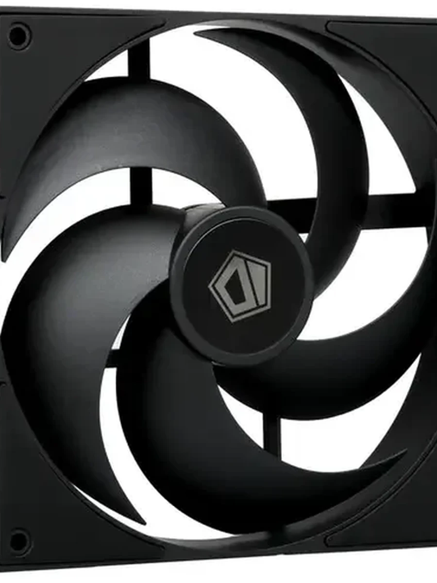 Вентилятор ID-Cooling AS-140-K (140×140×25mm, 300±200~1800±10%RPM, 72.2CFM, 24.9dB, 4-pin PWM)