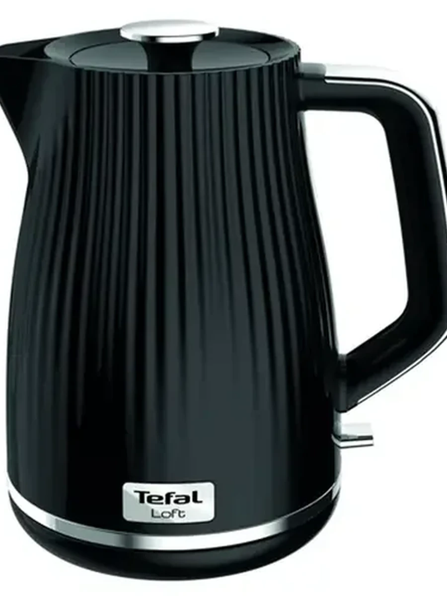 Электрочайник Tefal KO250830 [пластик, 1.7 л, 2400 Вт, фильтр, скрытый нагревательный элемент, черный]