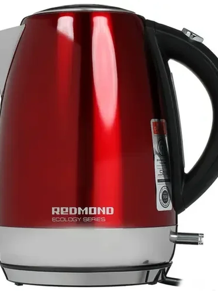 Электрочайник Redmond RK-M1791 красный [нержавеющая сталь, 1.7 л, 2100 Вт, фильтр, дисковый нагреватель]