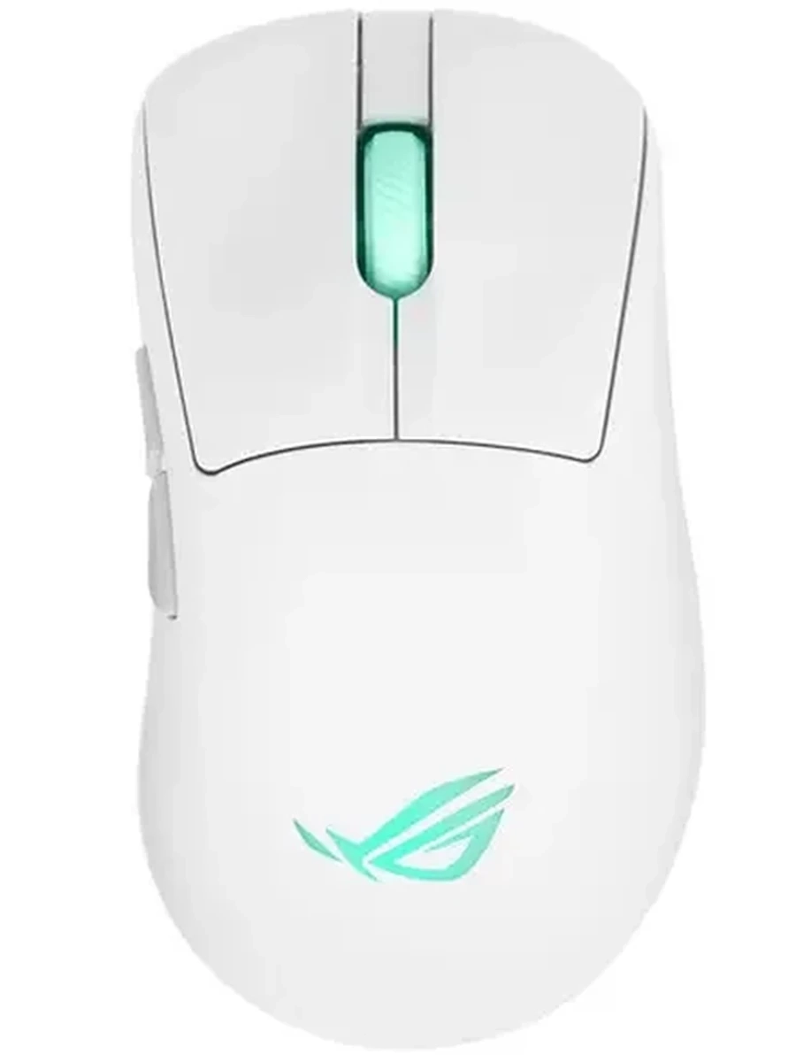 Мышь беспроводная/проводная ASUS P722 ROG KERIS II ORIGIN белый [42000 dpi, светодиодная, ROG AimPoint Pro, подсветка, ПО, кнопки - 5]