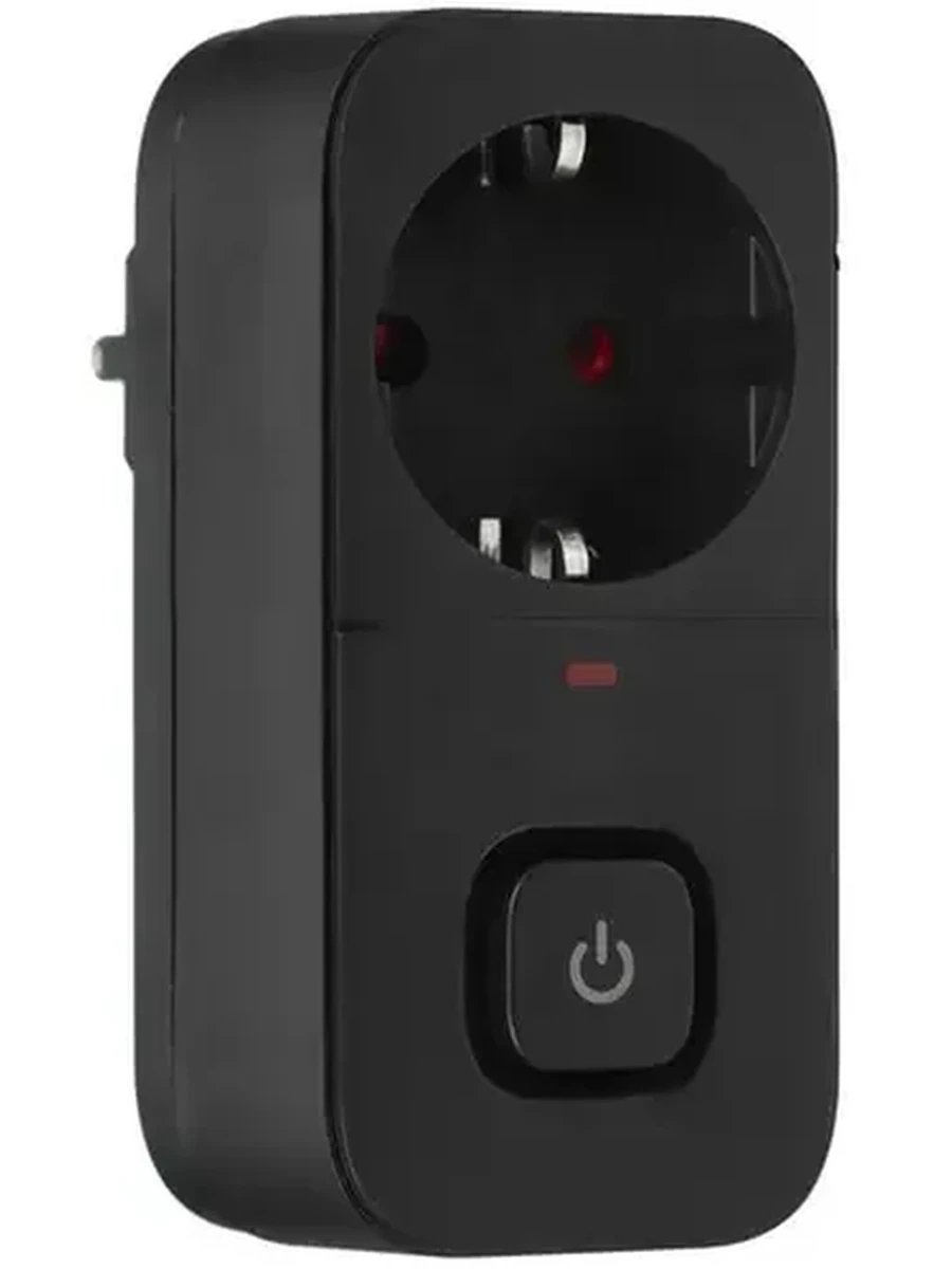 Сетевой адаптер FinePower AD116B [1 розетка/16А/Черный]