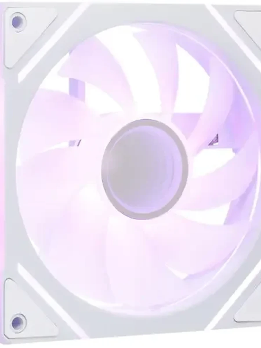 Вентиляторы охлаждения ARDOR GAMING Reflect YF1203I white (120x120x25, 600-1600 об/мин, ARGB, 4-pin, P)