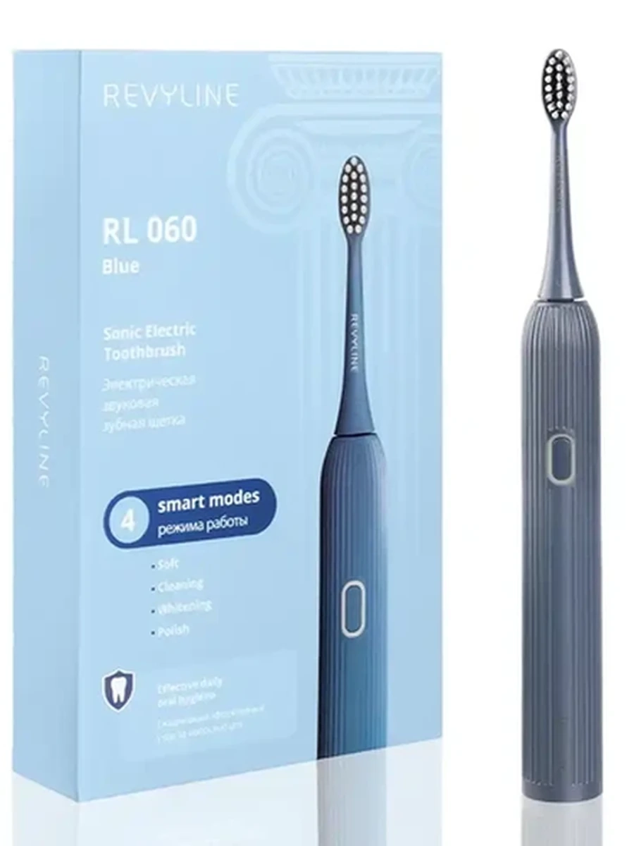 RL 060 (голубая) Звуковая щетка Revyline