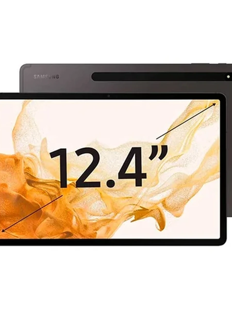 12.4" Планшет Samsung Galaxy Tab S8+ 5G 128 ГБ + стилус
