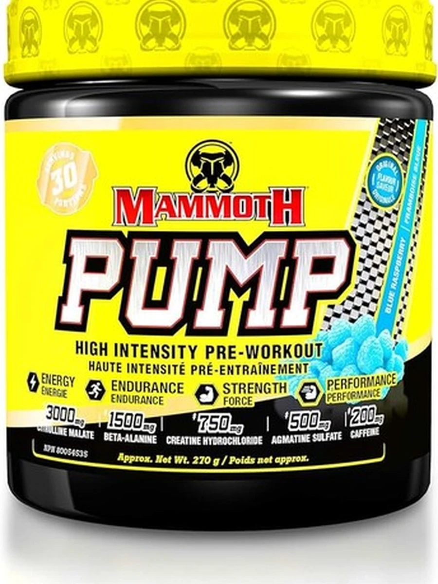 Pre-workout MammotH PUMP 30 порц.