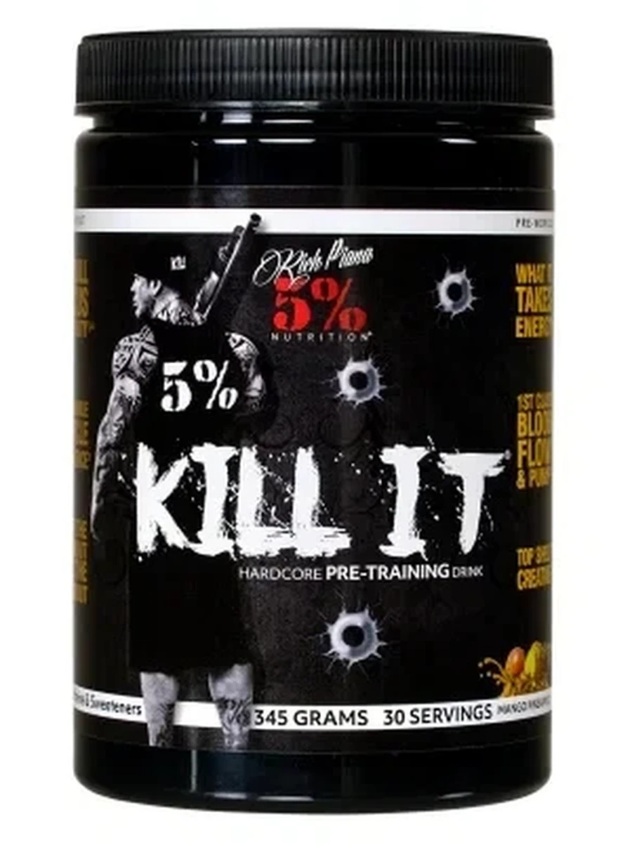 Pre-Workout Kill It 5% Nutrition 30 порц.