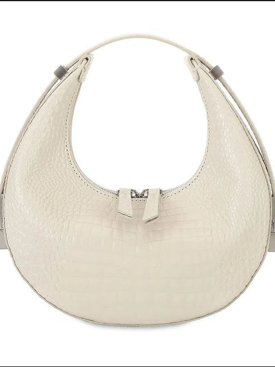 Кожаная сумка OSOI Mini Tony с верхней ручкой / Разные цветы