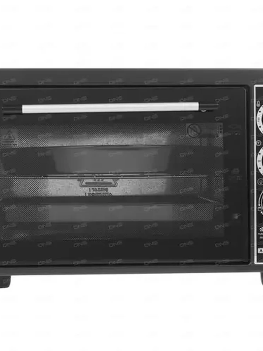 Электропечь Kraft KF-MO3804RKBL черный [без конфорок, 38 л, 1500 Вт]