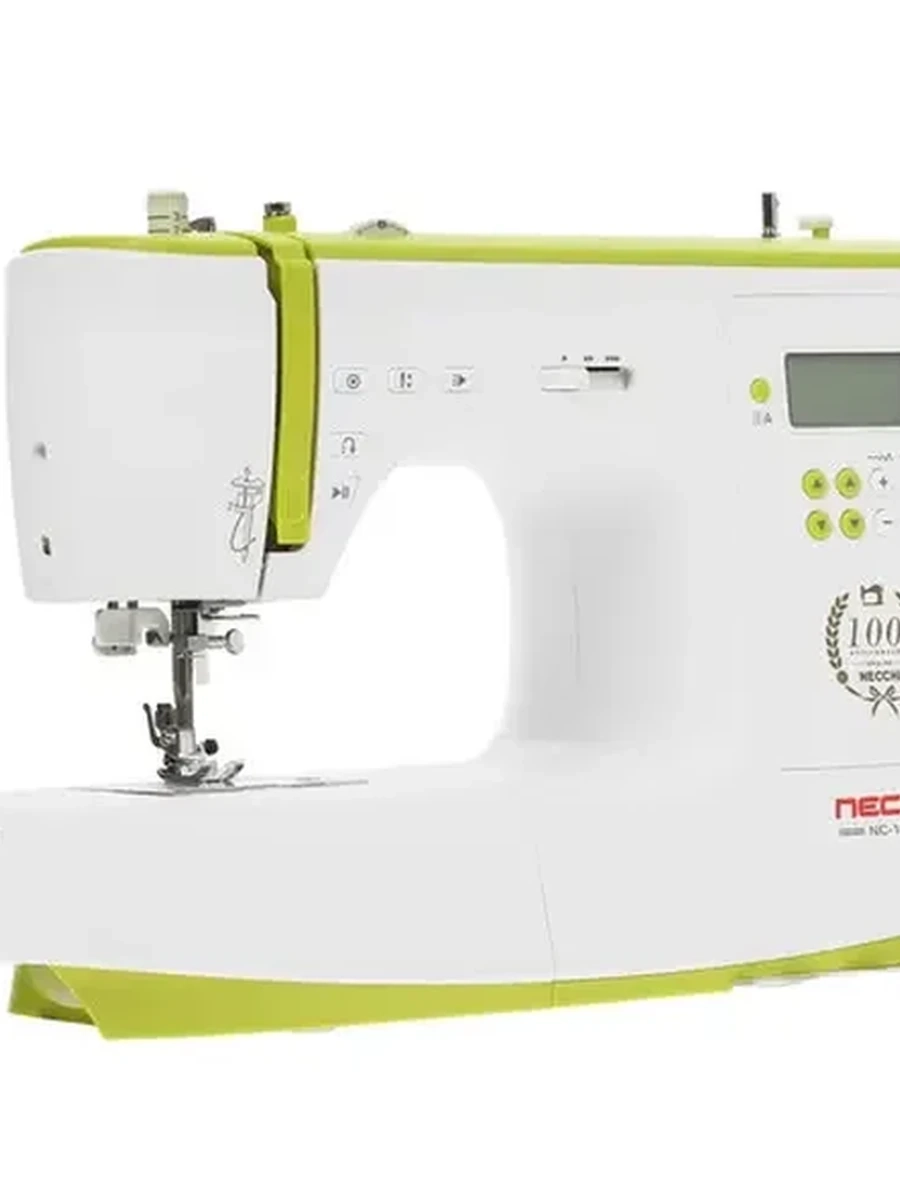 Швейная машина Necchi NC-102D [компьютеризированная, челнок - горизонтальный, швейных операций - 200, петля - автомат]