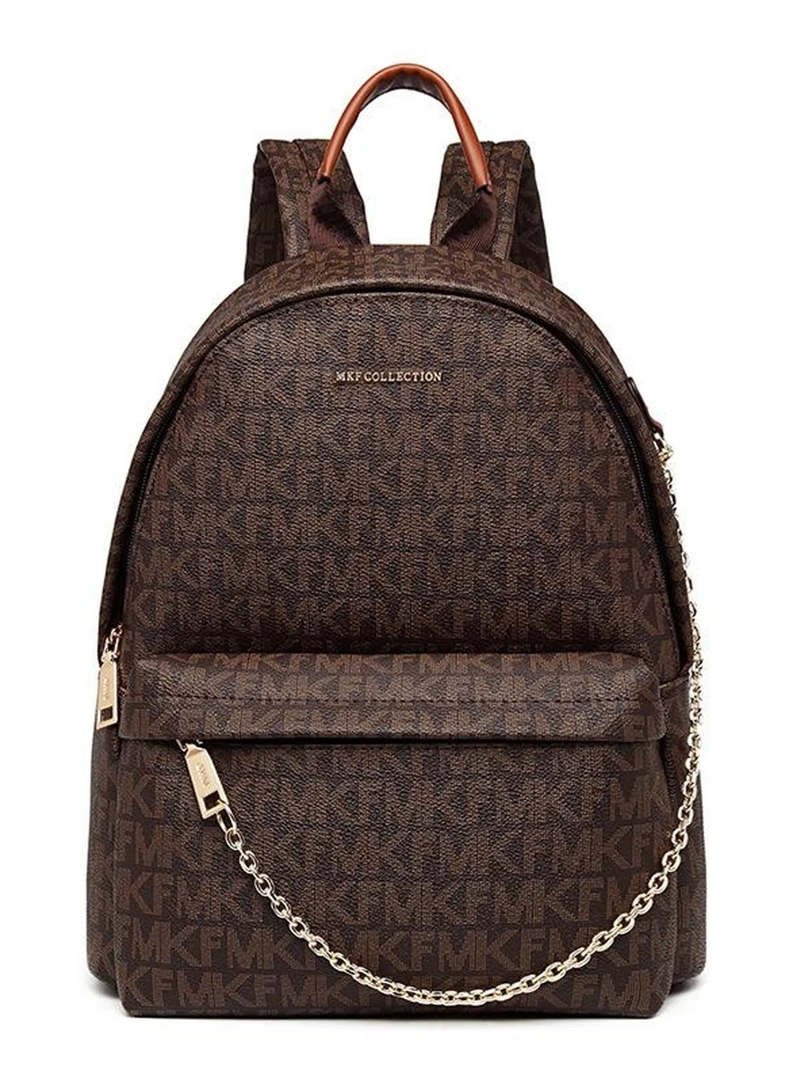 MK F рюкзак женский 2023 новая весенне-летняя модная модная школьная сумка для отдыха дорожная сумка противоугонная цепочка большой емкости