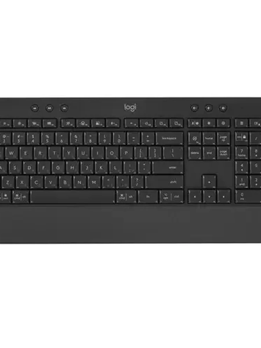 Клавиатура беспроводная Logitech K650 Graphite (Black) (920-010954) - CN