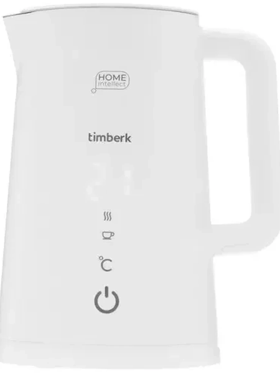 Электрочайник Timberk T-EK21S103WF [металл\пластик, 1.7 л, 2200 Вт, скрытый нагревательный элемент, терморегулятор, белый, серебристый]