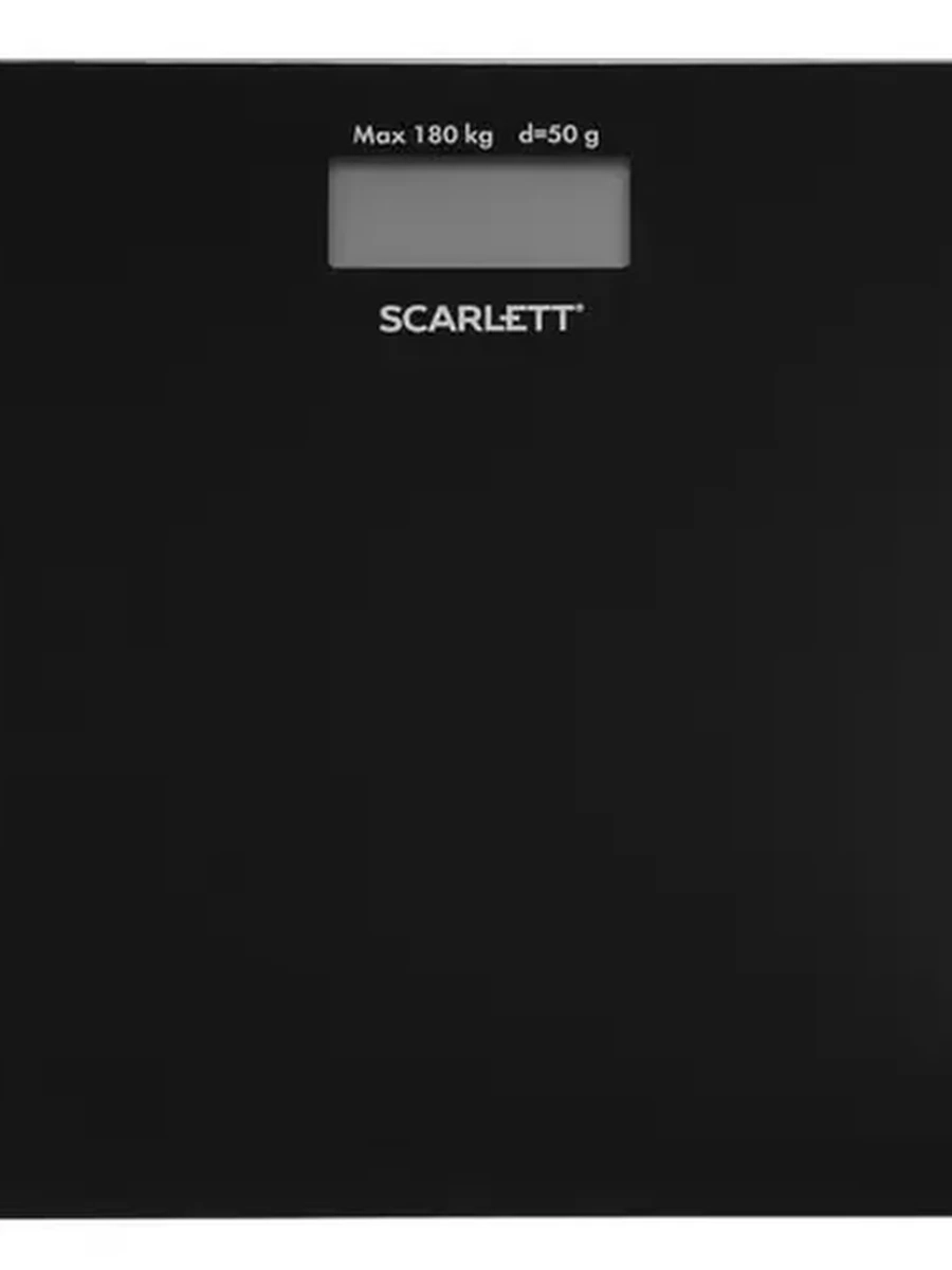 Весы Scarlett SC-BS33E036 черный [материал-стекло]