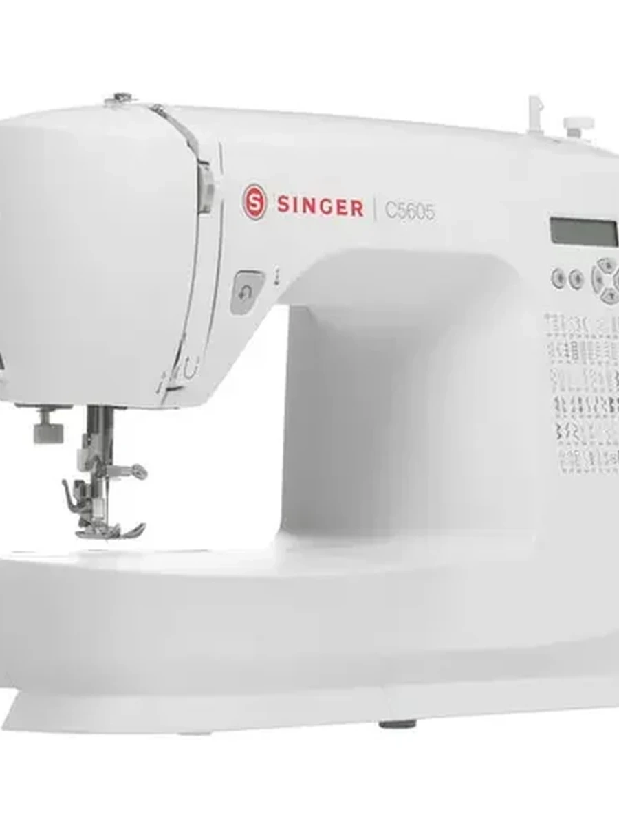 Швейная машина Singer C5605 [компьютезированая, челнок:вертикальный-качающийся, щвейных операций-80,петля-автомат]