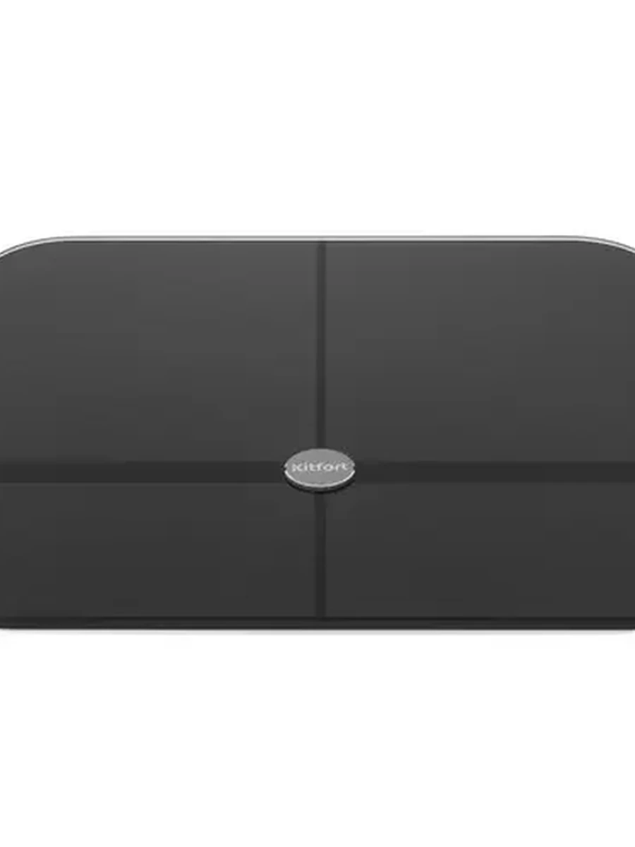 Весы Kitfort КТ-807 черный [диагностические, материал-пластик, Bluetooth, светящиеся символы]
