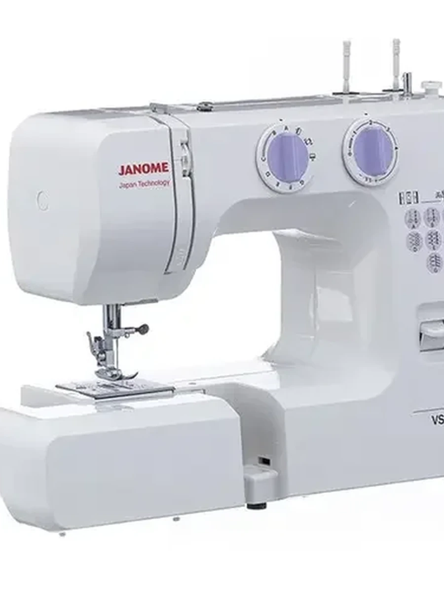 Швейная машина Janome VS 50 [электромеханическая, качающийся челнок, швейных операций 8, петля-полуавтомат]