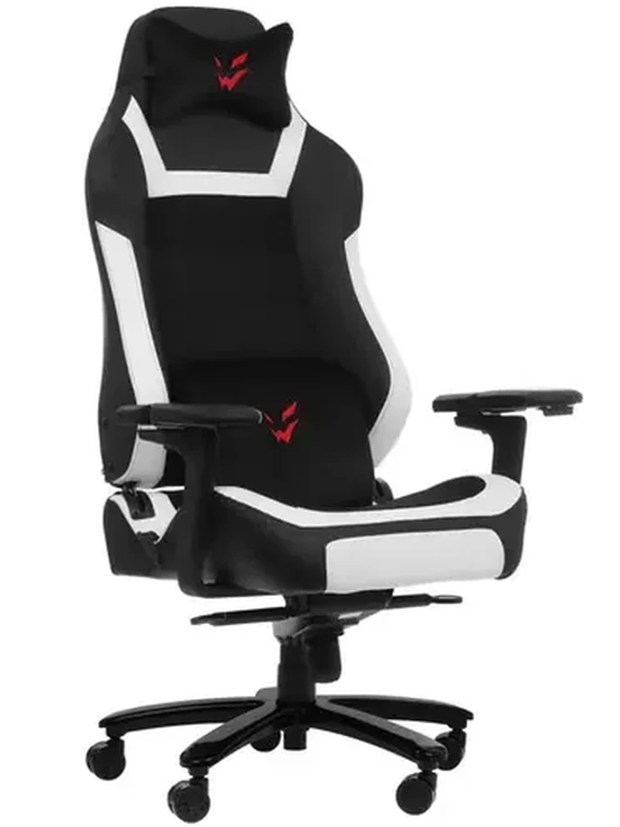 Кресло игровое ARDOR GAMING Force Armor 9000M Black-white [Экокожа, 5D, металл, до 150 кг]