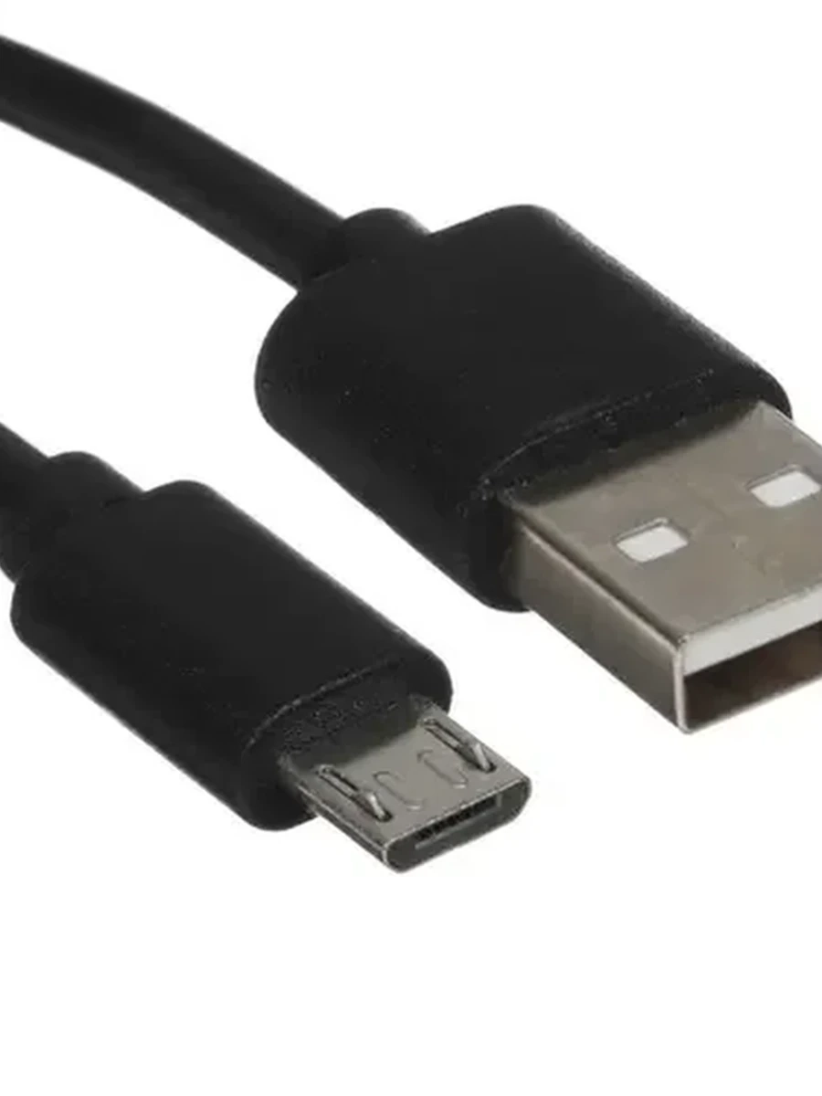 Кабель microUSB - USB 2.0 Aceline ( 3м, 2,1А, Круглый, PVC оболочка, PVC коннекторы, Черный)[FD2A0PP30RBHC]