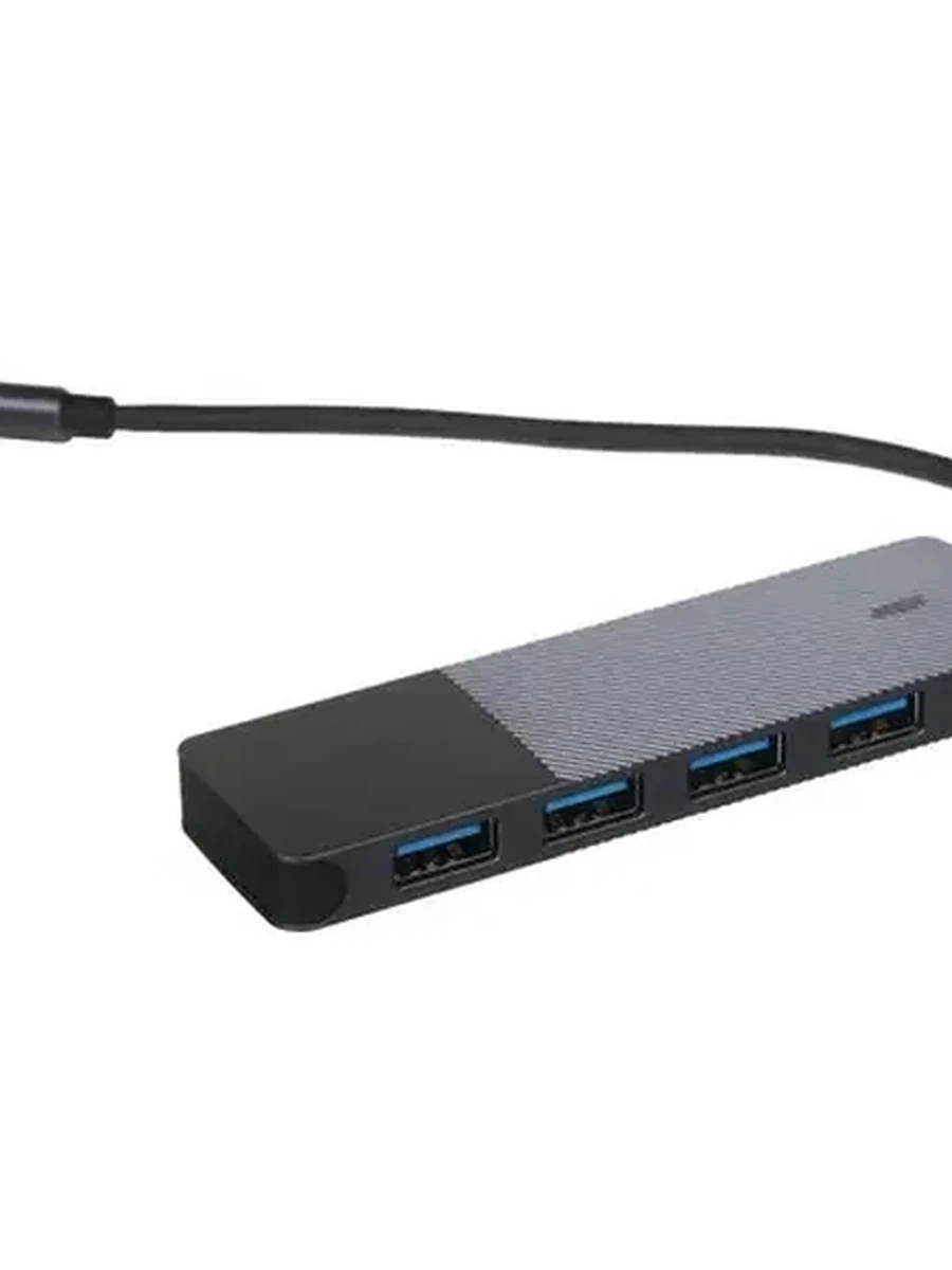 USB-разветвитель KEYRON (UCN3477) [3.0, 4-Port,  USB Type-C, Металл]
