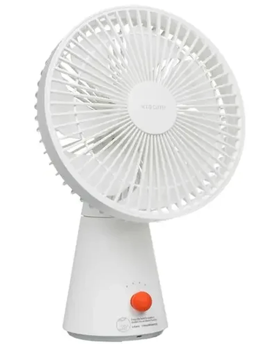 Вентилятор Xiaomi Rechargeable Mini Fan [настольный, ручной, 10 Вт, скоростей - 4 шт, 34 дБ, белый]